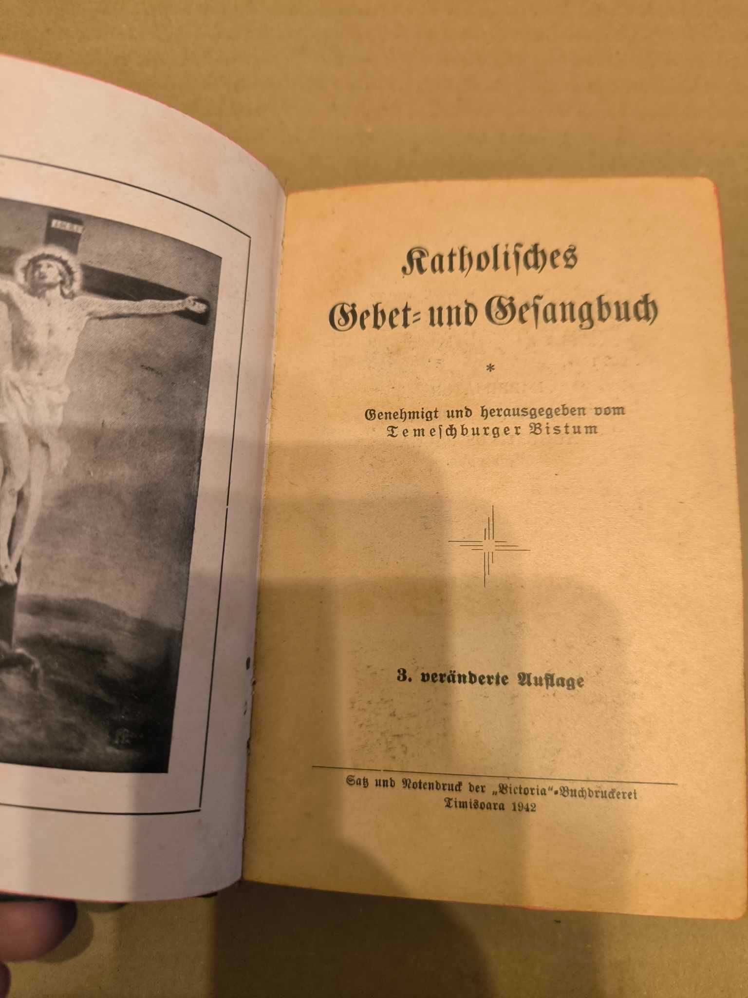 Carte de rugaciuni si imnuri catolice, Limba germana,  5 Aprilis 1942