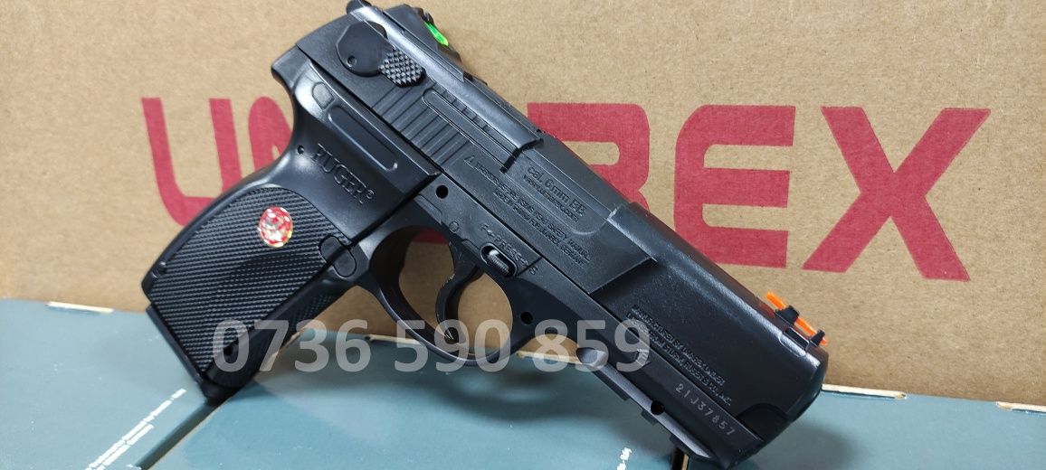 Pistol airsoft CO2 upgradat 4,5j Ruger Original