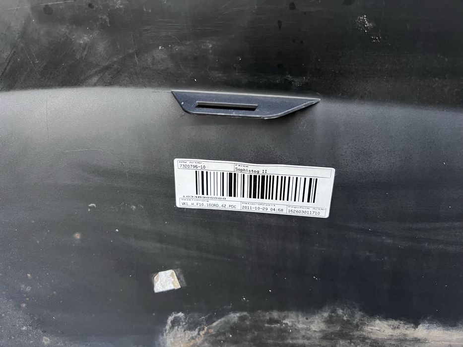 BMW Seria 5 F10 Non facelift, Bara spate completa OE, cod culoare B90