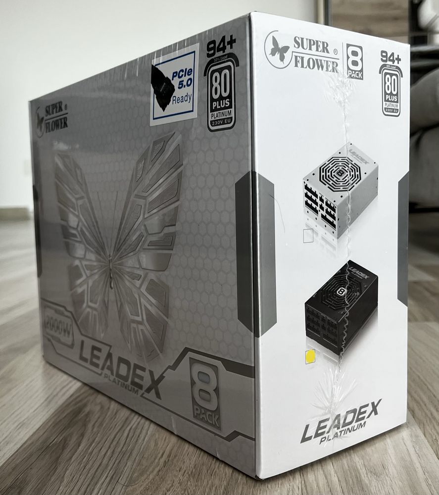Sursa pc sigilata Leadex Super Flower de 2000w