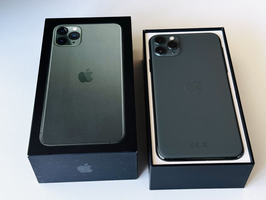 Iphone 11 Pro Max 64GB Green 100% Батерия! Гаранция 3 месеца