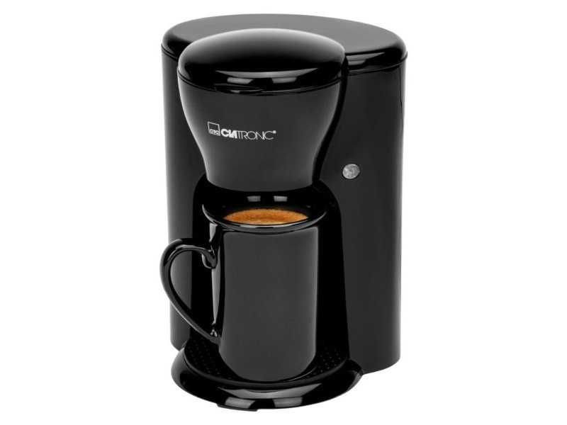 Кафемашина за Шварц Кафе с Керамична Черна Чаша Clatronic KA 3356