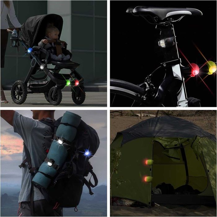 НОВ LED СТОП ФАР за Колело Тротинетка. ЛЕД Фарче Светлиназа Велосипед