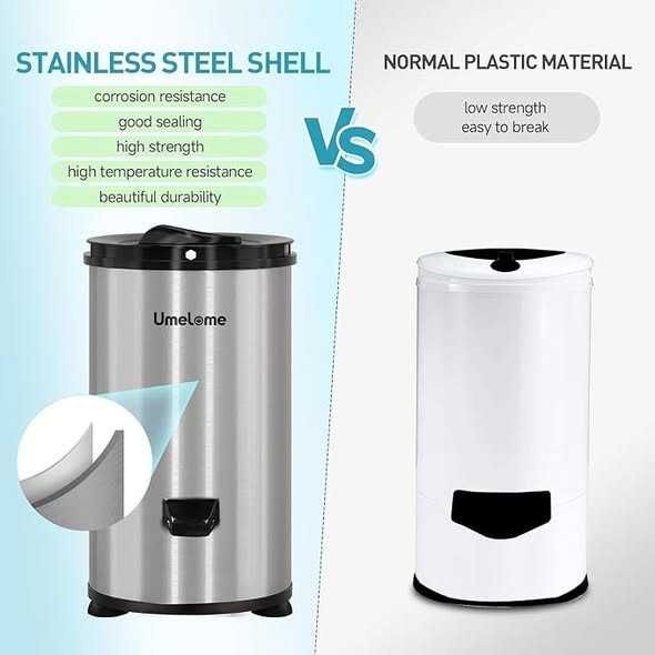 Uscător de rufe cu centrifugare 4 kg de la Umelome