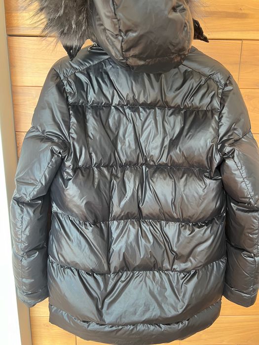 Черно пухено яке с гъши пух L’arcangelo