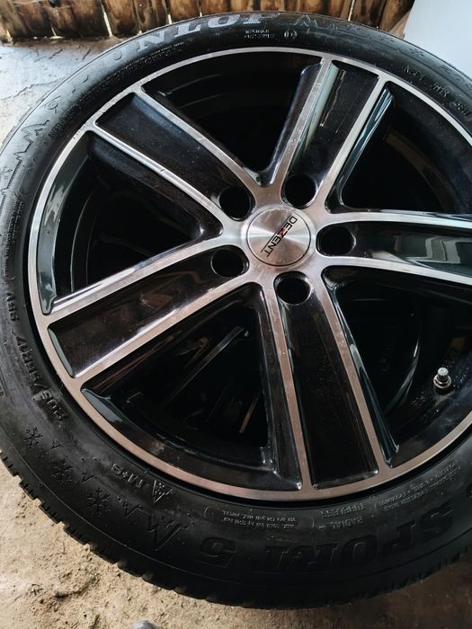 Anvelope iarnă+ jante 205/55/R17