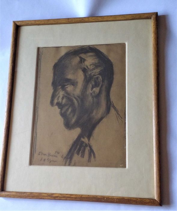 Leon Alexandru Biju - Portret - Egipt, 1933