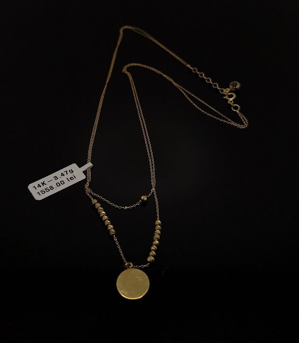 Bijuteria Royal lant din aur 14k 3.47 gr