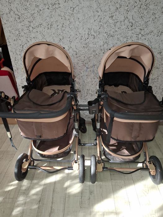 Продам коляску для двойни !