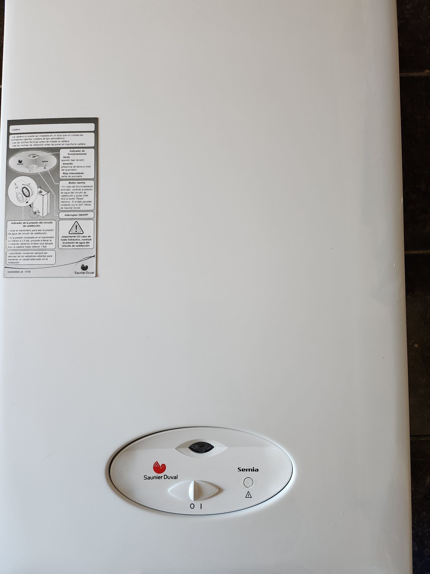 Centrală termică Saunier Duval de 24kw