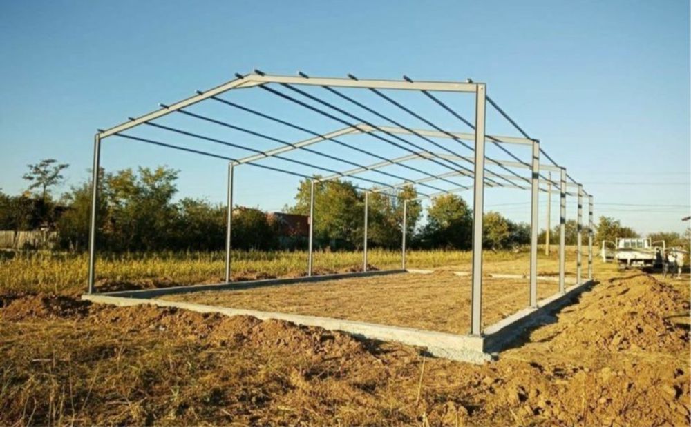 Fac hale si structuri metalice din europrofile accept variante