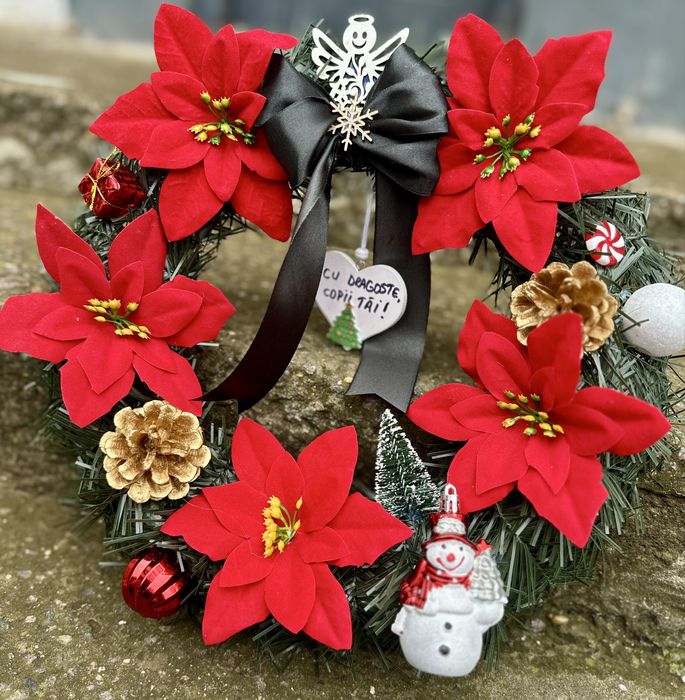 Coronita funerara pe comanda