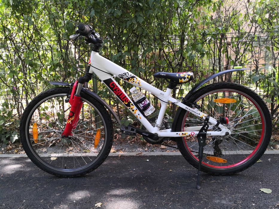 Bicicleta MTB Cygnus Dirt Rider suspensie aluminiu 24" 21 viteze