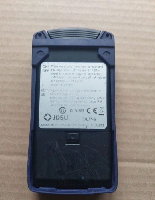 Powermeter JDSU OLP-6 tester fibra optica