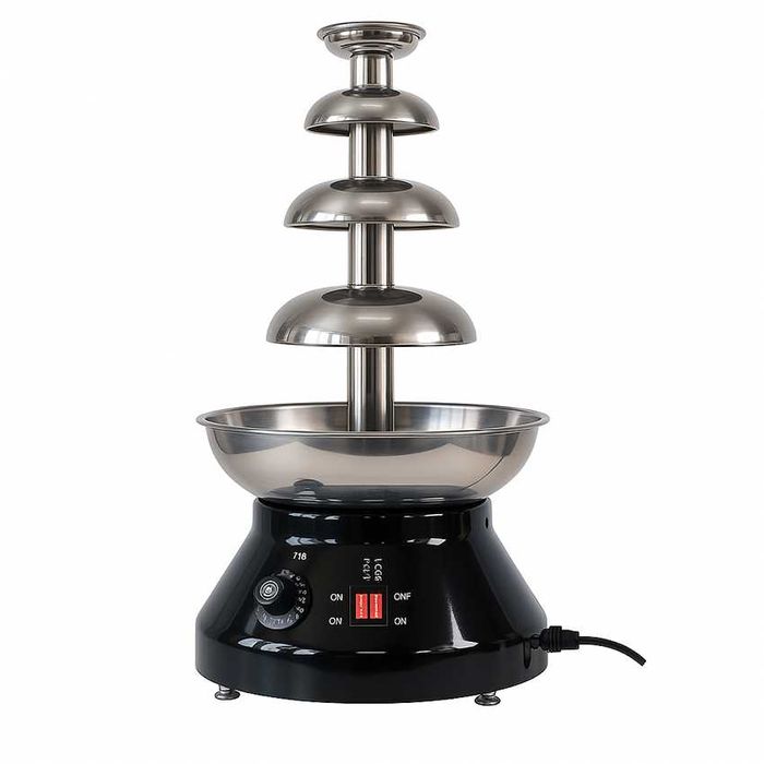 Шоколадов фонтан Don Gelato | Професионален 4 нива 1.8 литра