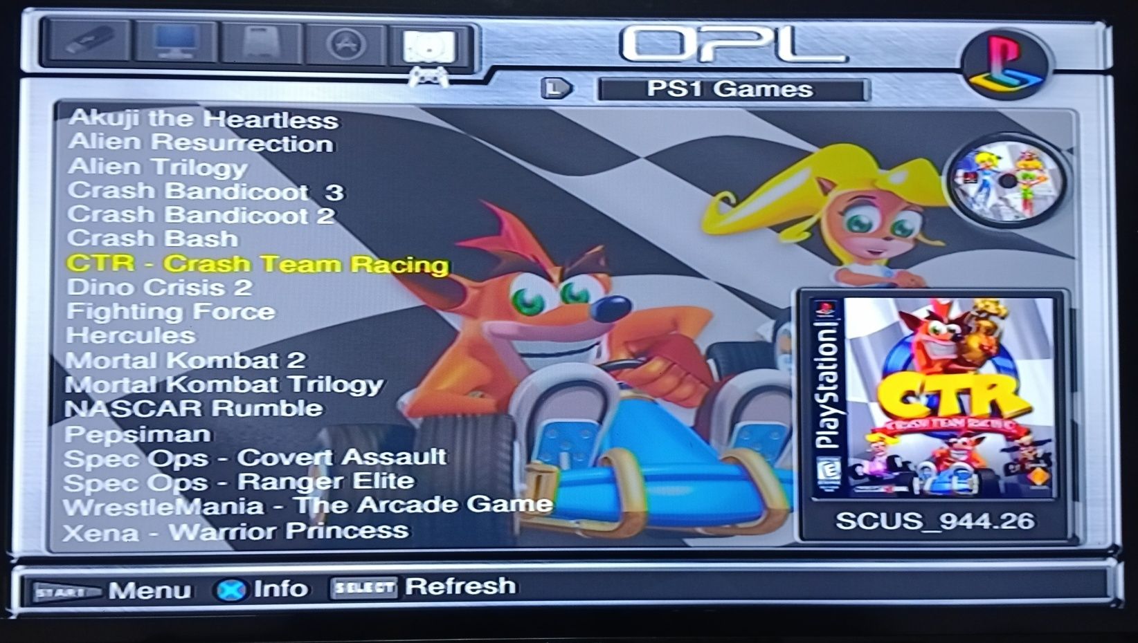 Ps2 playstation 2 slim fleshka