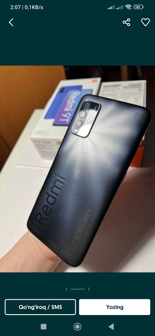 Redmi 9 T 128 gega