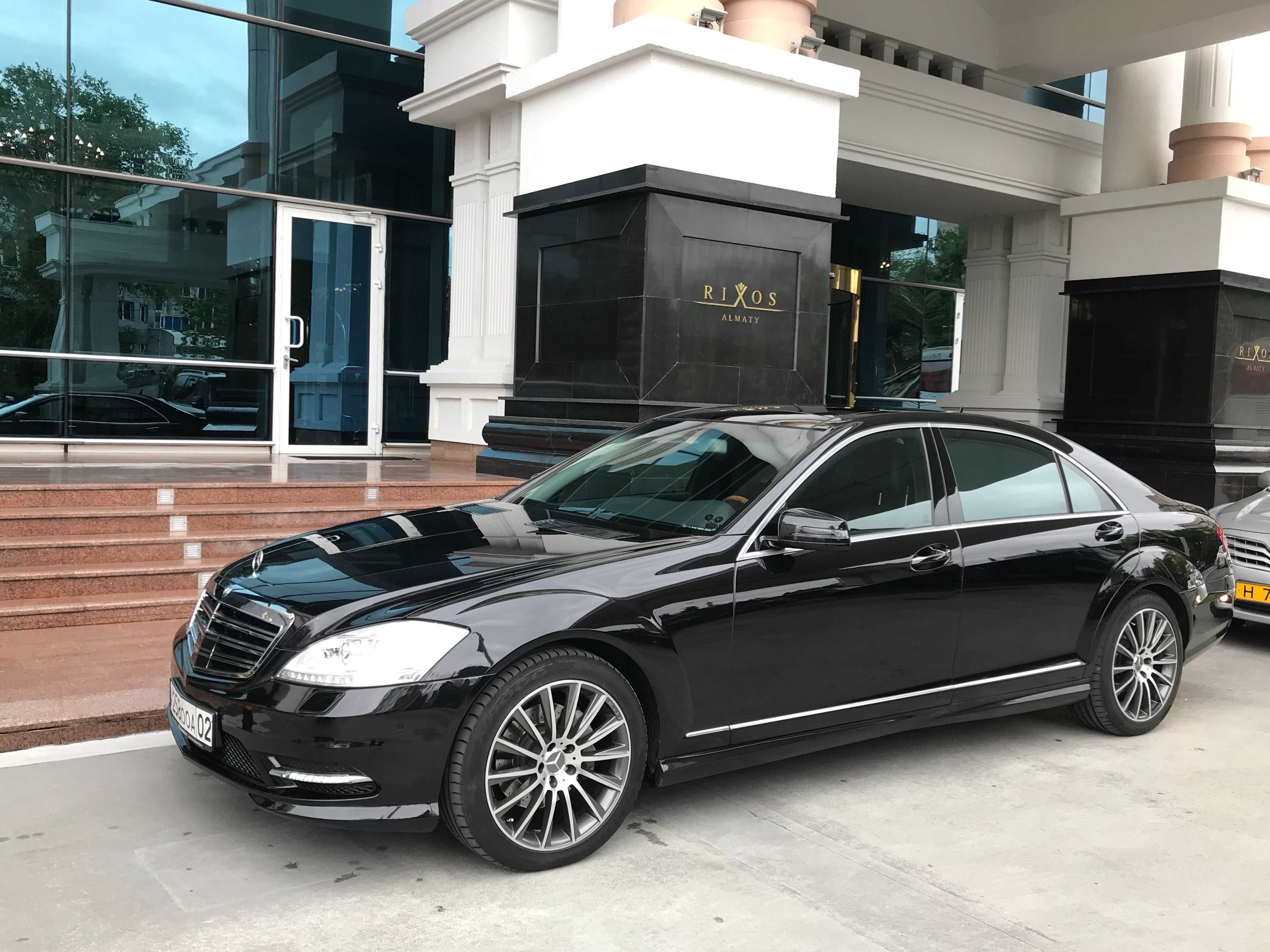 Аренда авто с водителем Мерседес W222 , W221 и др.