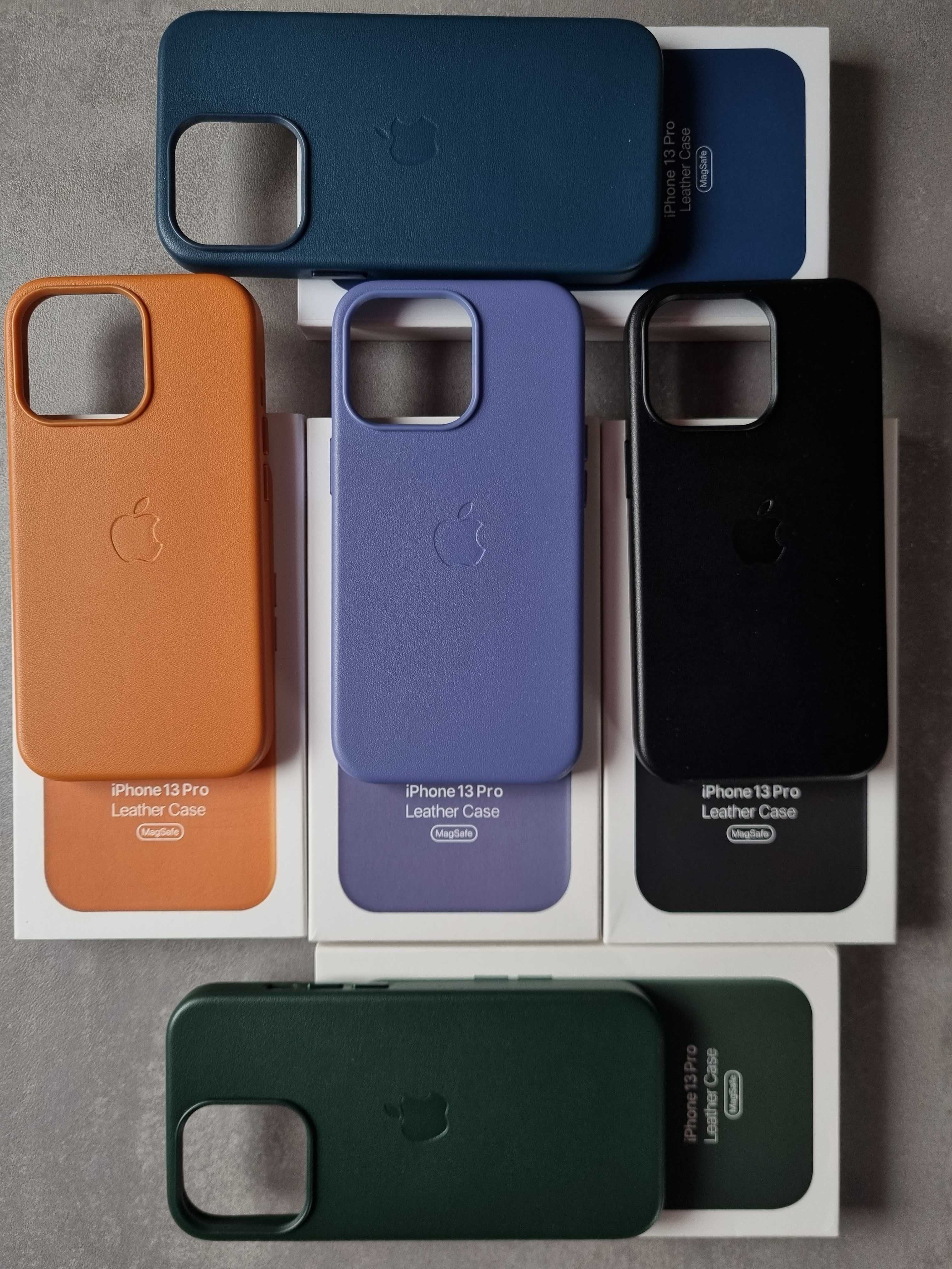 Huse piele iphone 14 & 13 Pro, Pro Max, Plus, mini ori clasic