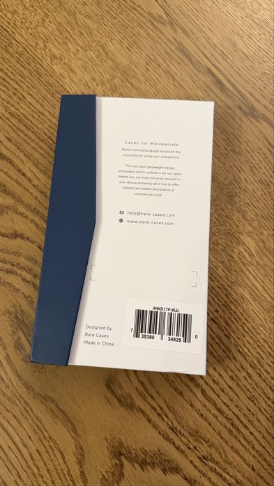 BARE Case за iPhone 17 Pro Deep Blue