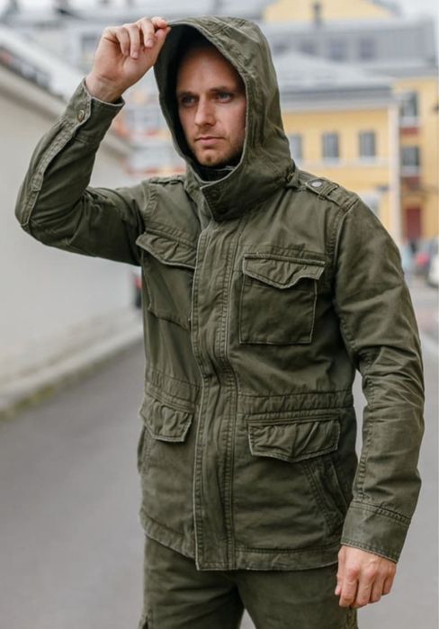 Мужская куртка ветровка M65 Casual Camp Victory, Размер XL