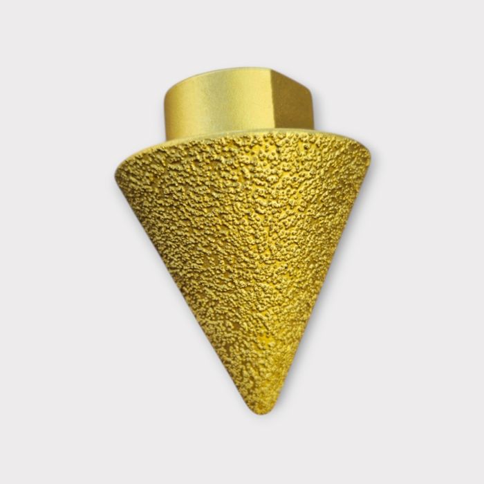 Диамантено свредло конус за оформяне на плочка фаянс теракот гранитит