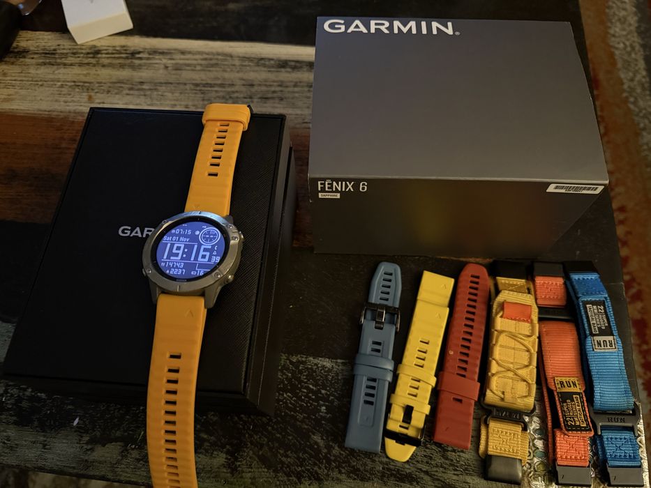 Garmin Fenix 6 Sapphire – stare excelentă