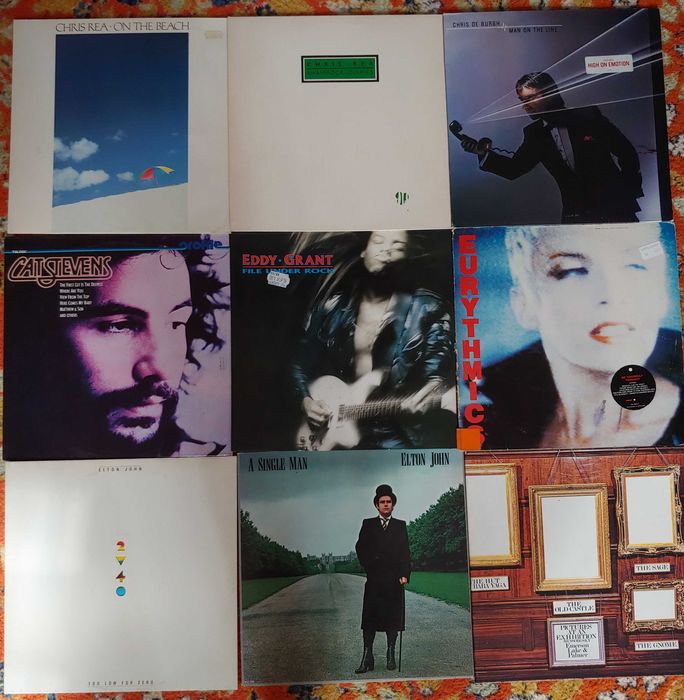Discuri vinil orig. cu muzica Pop/Rock,Disco,Oldies,Jazz,Soul,R&B,etc.