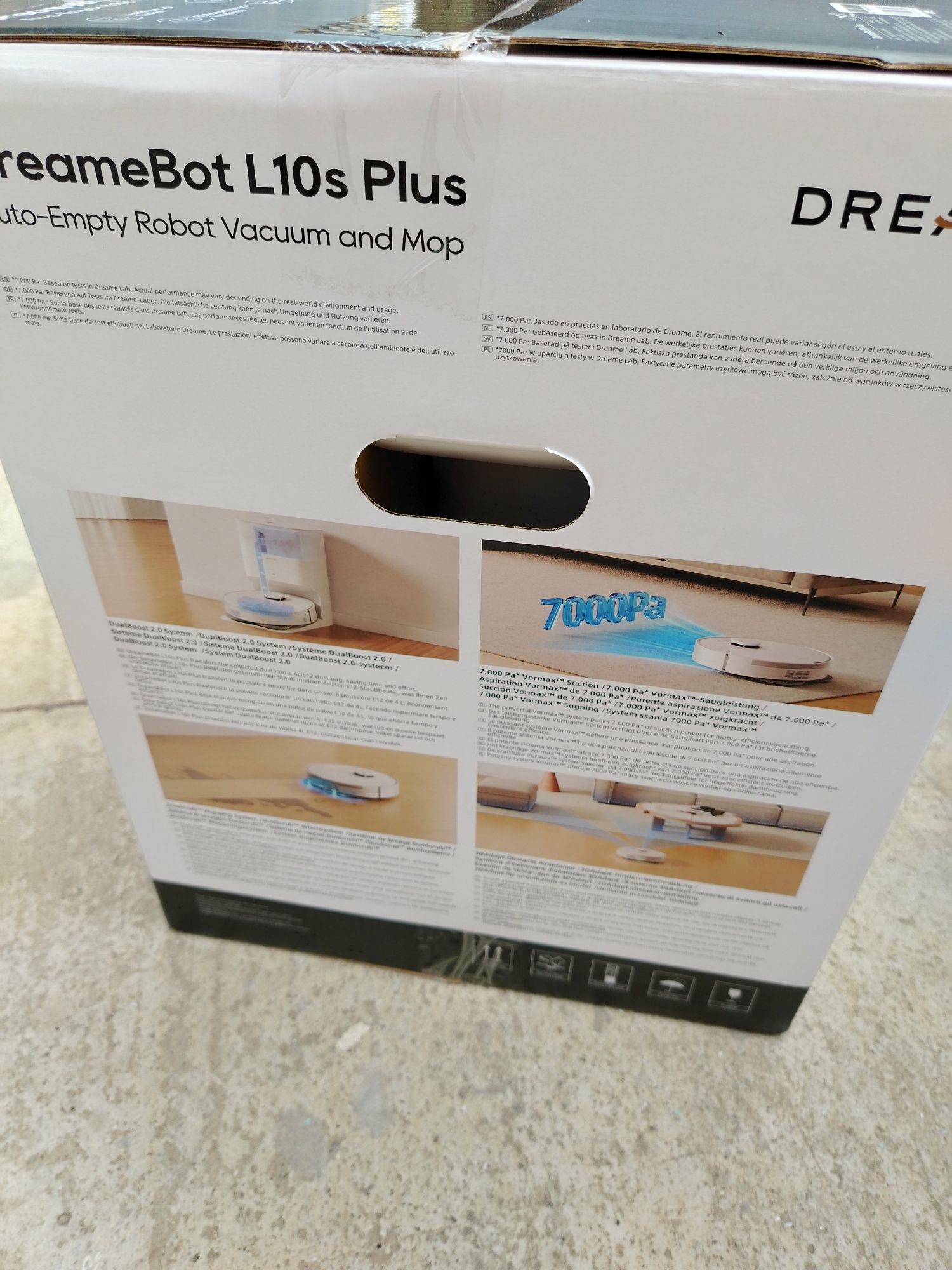 Robot de aspirare, Dreame, L10s Plus, 7000 Pa