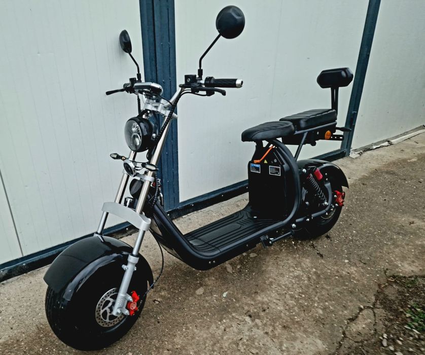 Scuter electric tip Harley – 60V 20Ah, autonomie mare, doar 330 km!