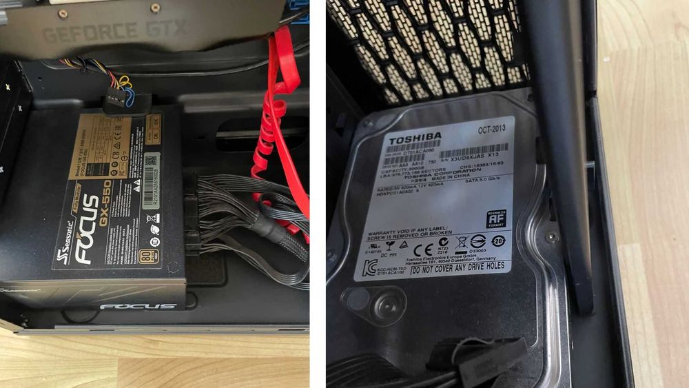 Компютър за игри/работа - i7 4770, gtx 1650,16gb ram,1tb ssd,500gb hdd