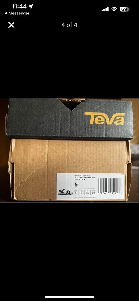 Нови сандали Тева
