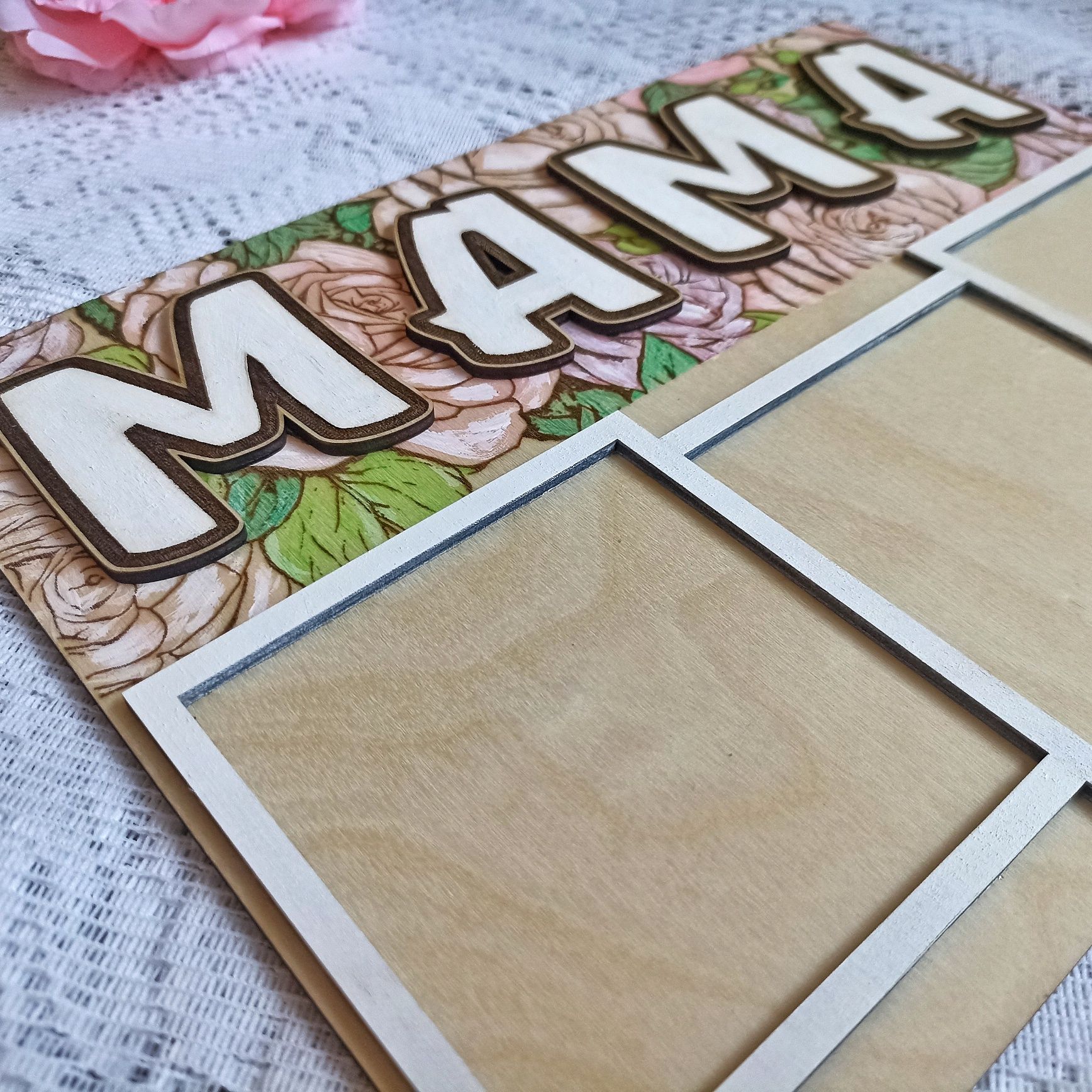 Подаръци от дърво - за майка, баба, любима жена