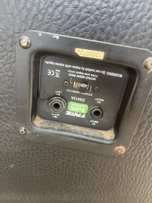 Кабинет 4х12 инча