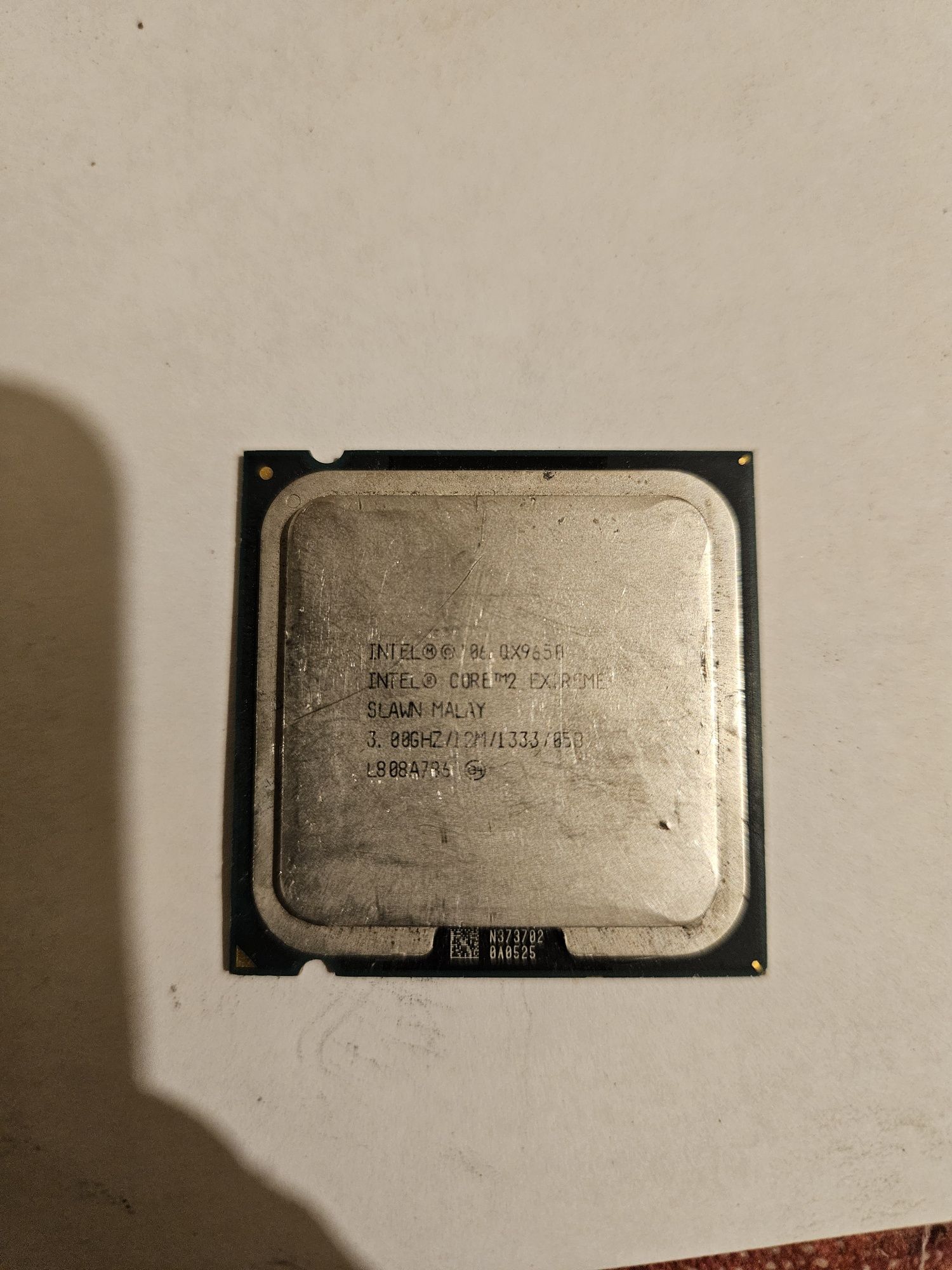 Vand procesor pc intel core 2 quad extreme QX9650 socket 775