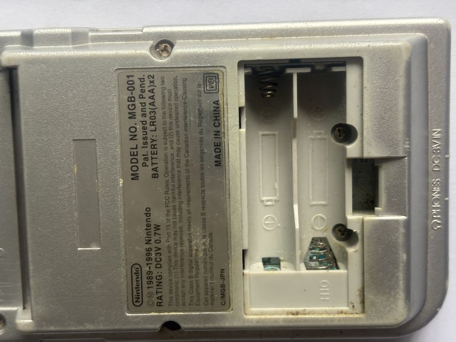 Gameboy pocket silver Nintendo