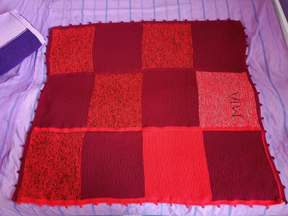 Patura tricotata la comanda