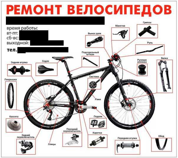 Ремонт велосипедов