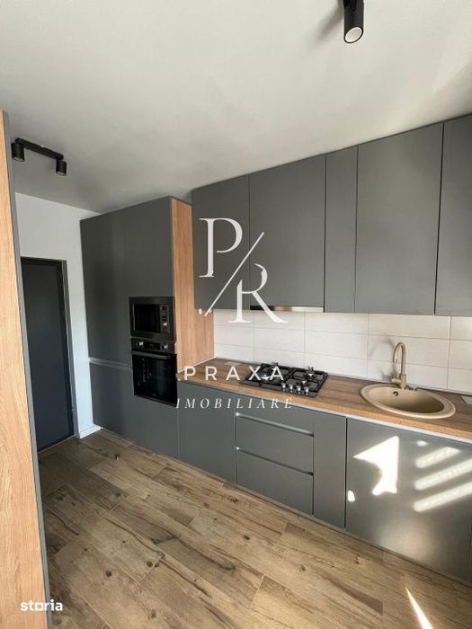 Apartament de inchiriat 2 camere,terasa de 50 mp si parcare subterana!