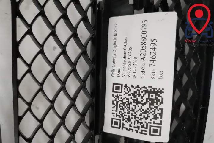 Оригинална централна решетка Mercedes-Benz C-Class / Mercedes-Benz C-C