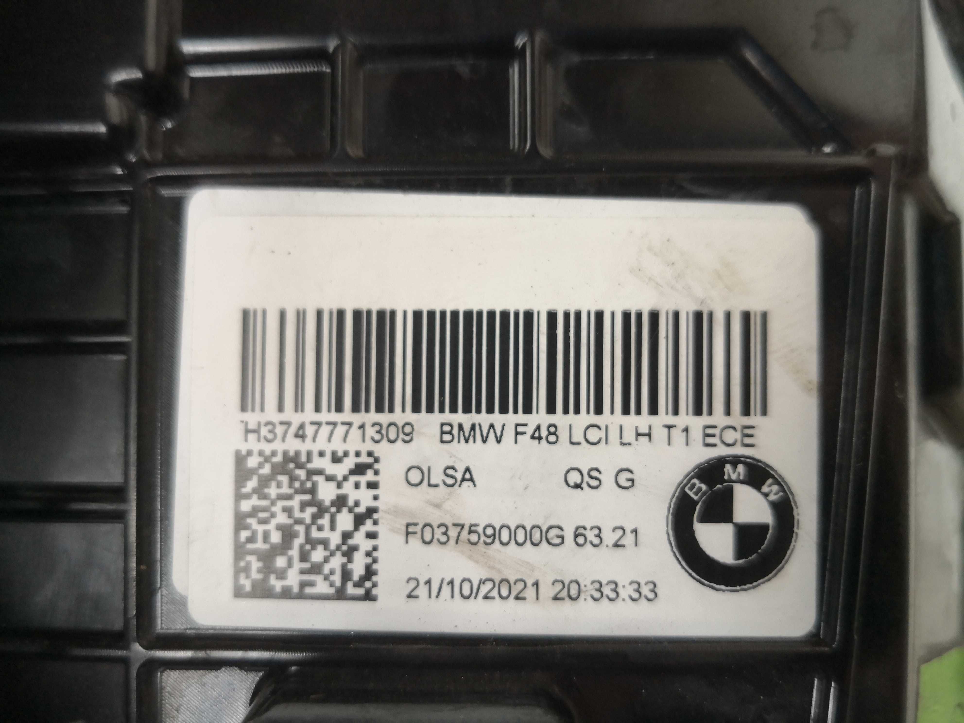 Стоп BMW X1 F48 LED ляв/Стоп БМВ Х1 Ф48 Оригинален