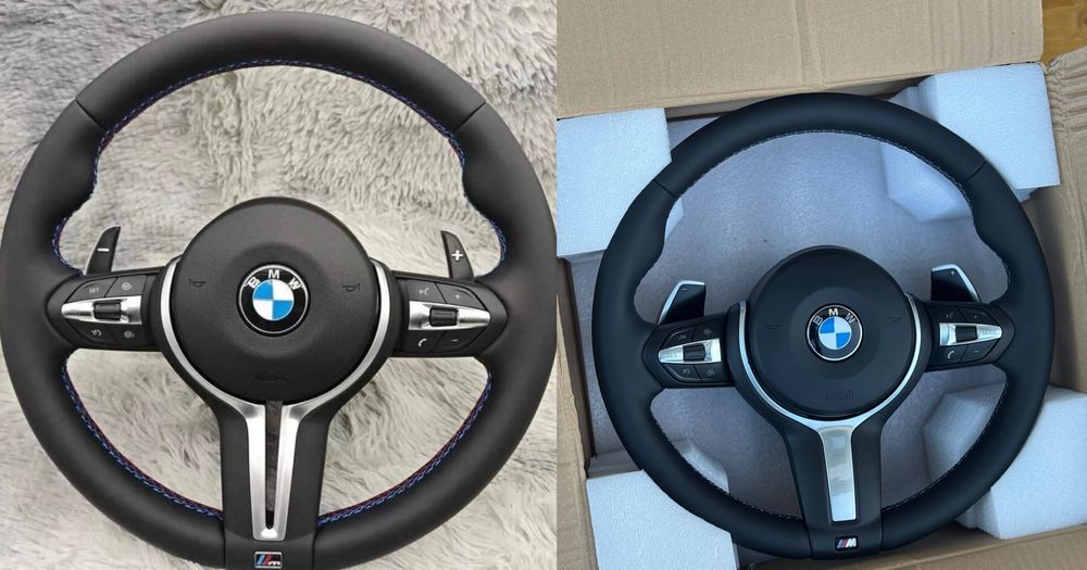 Volan BMW F10/F30 MPacket NOU~ Distronic~Vibrații ~Padele ~ Airbag