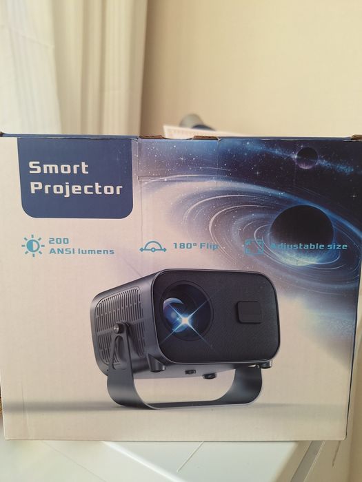 Продам проектор с яркостью 200 ANSI люмен. Идеален для небольших помещ