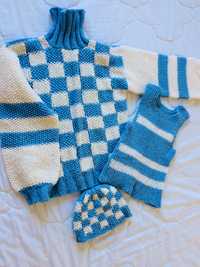 Diverse tricotaje  lucrate manual
