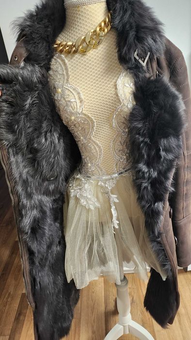 Cojoc cu blana naturala