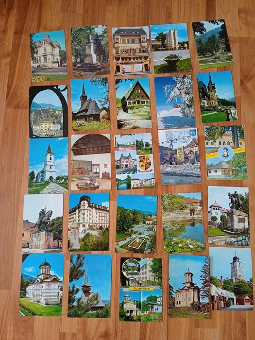 Set 80 vederi românești nerulate