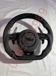 Volan Audi cu LED facut la comanda, custom , a3 a4 a5 a6 a7 a8 !