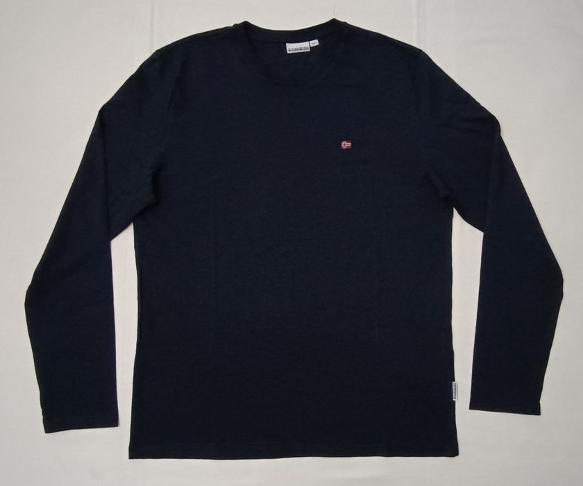 Napapijri Long Sleeve оригинална блуза XL памучна фланелка туризъм