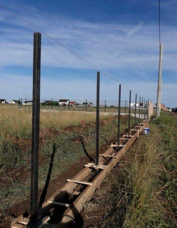 Garduri din sipca metalica si porti de diferite modele si dimensiuni