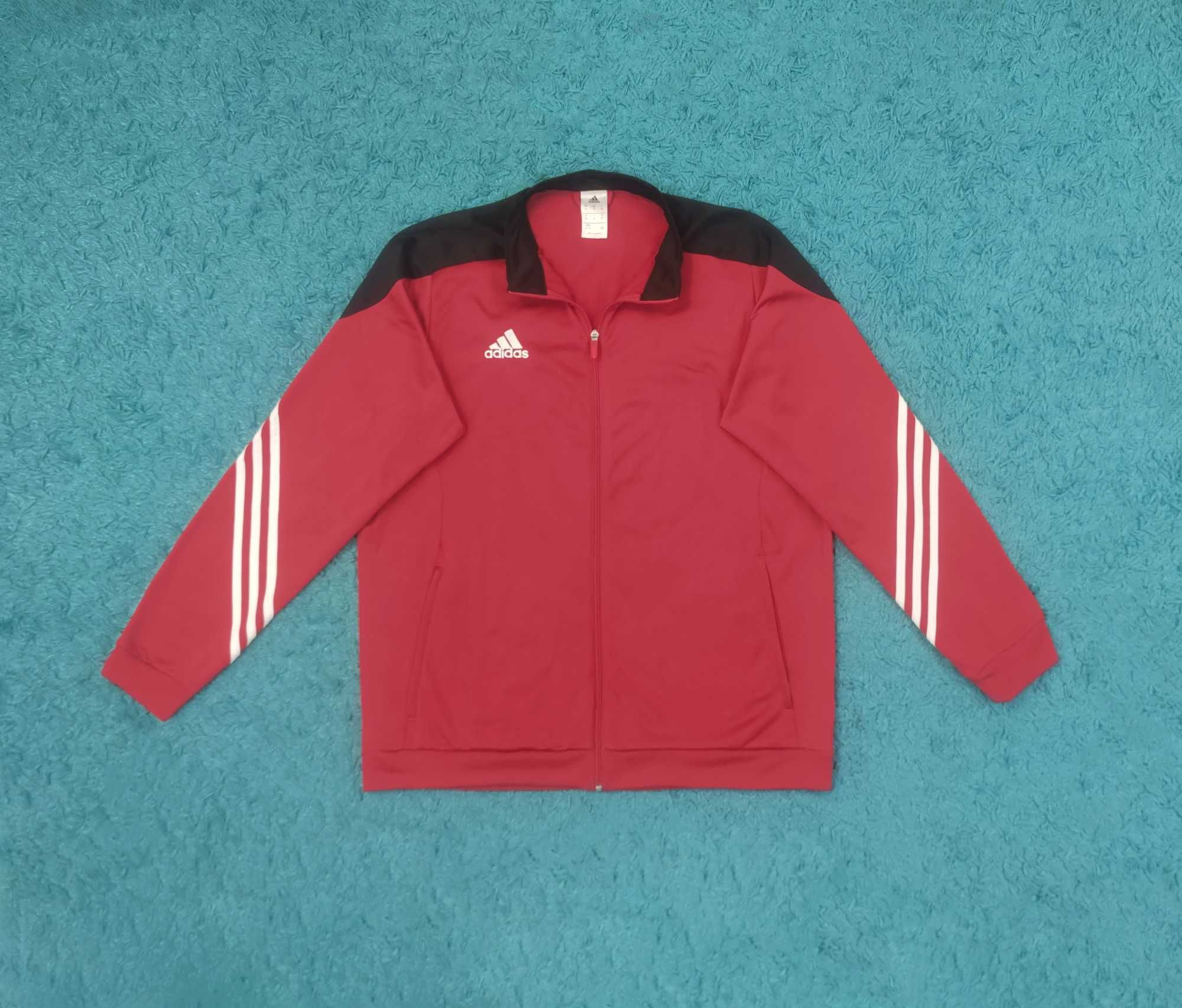 Bluza de trening Adidas Red Three Stripes - Original